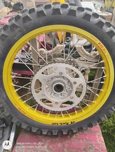 2007 Suzuki Rmz450 Rear Rim/ Gold Excel - Picture 1 of 5