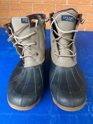 Sperry Boots Rubber Duck Women Top-Sider Snow Winter Rainboot Syren Gulf 8.5 - Image 1 of 4
