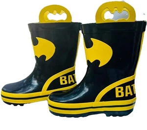 Toddler Batman Rain Boots size 7/8 DC - Picture 1 of 7