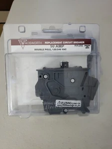 Wadsworth  50 amps 2-Pole  WA-250 Circuit Breaker - Connecticut Electric - Picture 1 of 3