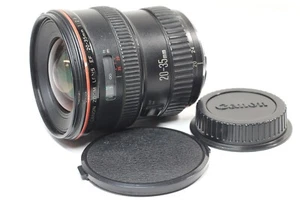 Canon EF 20-35mm F/2.8 L Wide Angle Zoom AF Lens Made In Japan w/Cap - Picture 1 of 13