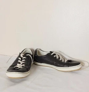 Cole Haan Soft Black Leather Trainers US 8.5M UK 7.5 - Picture 1 of 12