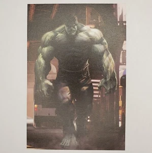 The Incredible Hulk Postcard Marvel MCU Avengers Bruce Banner - Picture 1 of 2