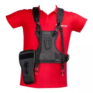 Cinghia rapida cinghia di trasporto fotocamera cablaggio fotocamera gilet fotocamere DSLR - Foto 1 di 10