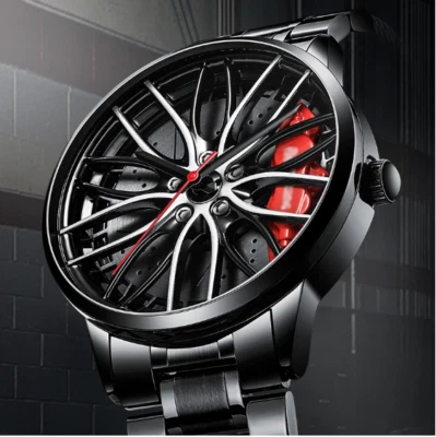OROLOGIO con RUOTA BMW M4, da polso per UOMO -  Wheel Watch - Immagine 1 di 4