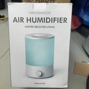 Humidificador de aire ultrasónico MegaWise, capacidad de 3,5 L con luces RGB S20 - Imagen 1 de 2