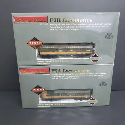 Walthers/Proto 920-40658 CNR F7A+B units #9030 & 9037 C-Liners DCC & QSI sound - Image 1 of 4