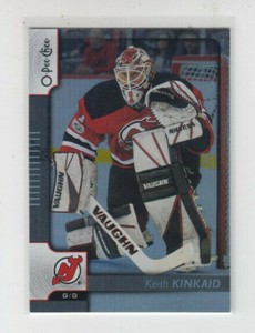 17/18 OPC New Jersey Devils Keith Kinkaid Black Rainbow card #324 Ltd #40/100