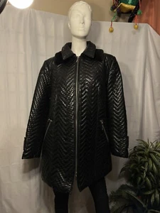 Komitor Polyurethane Shiny Women’s Jacket - Picture 1 of 20