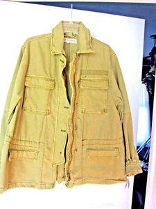 WOMEN'S JACKET -MILITARY UTILITY -FREE PEOPLE-ARMY GREEN-XS-RUNS BIG-NEW W TAGS! - Picture 1 of 9