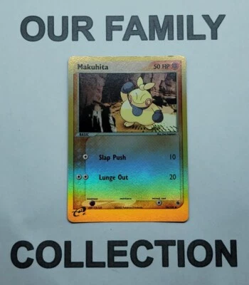 Makuhita Pokemon EX Ruby & Sapphire Set REVERSE HOLO  56/109 💎LP💎 - Image 1 of 4