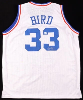 Larry Bird SIGNED #33 Eastern Conference All-Stars size XL jersey w/ JSA COA - Image 1 of 3