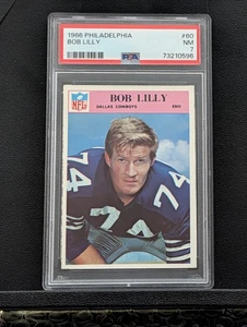 1966 PHILADELPHIA BOB LILLY #60 PSA 7 - Picture 1 of 1