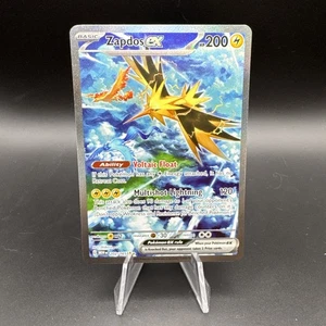 Zapdos Ex 202/165 Pokemon TCG Sv: Scarlet & Violet 151 Holo Card (Near Mint) NM - Picture 1 of 2