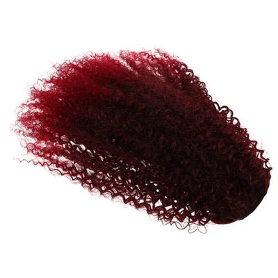  Zugband-Pferdeschwanz mit Afro Locken – Hochtemperatur-Synthetik-Extensions für - Bild 1 von 4