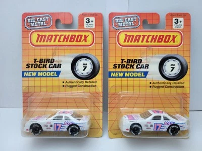 1993 MATCHBOX SUPERFAST MB 7 T-BIRD STOCK CAR 17 MAUI NEW Lot Of 2 - Image 1 of 4