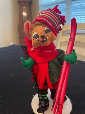 75th anniversary AnnaLee Doll 8"(Hitting the slopes)Ski Doll Foto 1 de 4