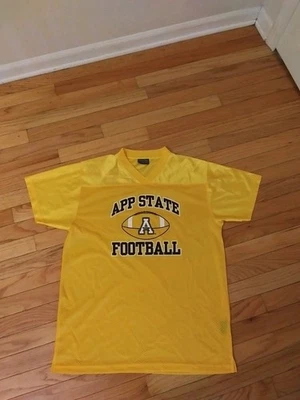 Camiseta de fútbol americano vintage de los comerciantes de Carolina de los Apalaches State Mountaineers de la NCAA  Foto 1 de 4