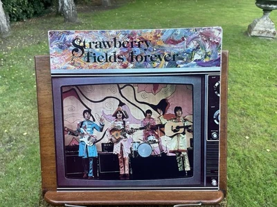 Strawberry Fields Forever Beatles LP Record 1982 USA Outtakes Near Mint - Image 1 of 4