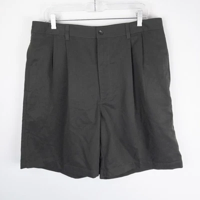 Croft & Barrow Shorts Mens 36 (36x8) Gray Microfiber Relaxed Fit Modern NWT - Image 1 of 4