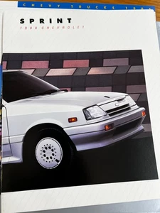 1988 Chevrolet Sprint 22-page Original Car Sales Brochure Catalog - Turbo - Picture 1 of 1