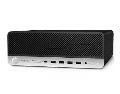 HP ProDesk 600 G5 SFF, Intel i3, 0-32GB RAM, 0 bis 1TB NVMe M.2, Win 11 Pro, 24M - Bild 1 von 4