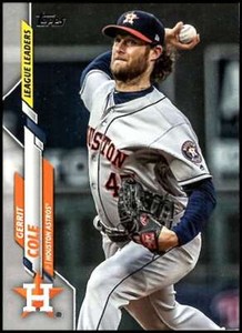 Gerrit Cole 2020 Topps #2 MLB Astros ID:60144
