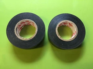 Insulation wiring loom tape BLACK twin pack (19mm x 20m per roll) - Picture 1 of 1