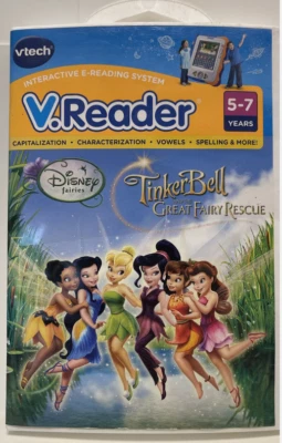Vtech V.Reader System Disney: Tinker Bell and the Great Fairy Rescue (5-7yrs) - Image 1 of 3