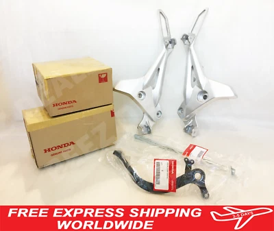 Комплект кронштейнов для подножки заднего пассажира Honda Monkey 125 JB02 JB03 новый V1 - Изображение 1 из 4