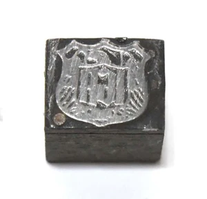 VINTAGE IGA GROCERY STORE VINTAGE PRINTERS BLOCK PRINTING BLOCK - Picture 1 of 3