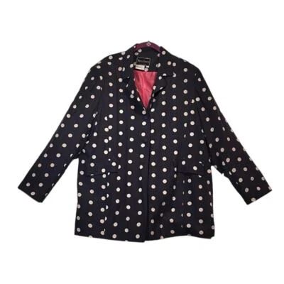 Terry Lewis Classic Luxuries Vintage Polka Dot Blazer - Image 1 of 4