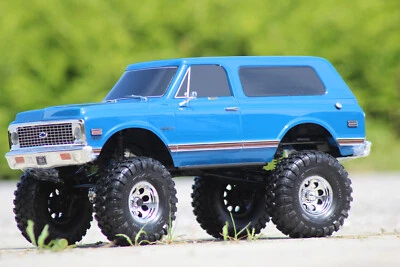 Traxxas 92086-4 Blue TRX-4 Chevy 1972 Blazer High Trail 1:10 New OVP - Image 1 of 4