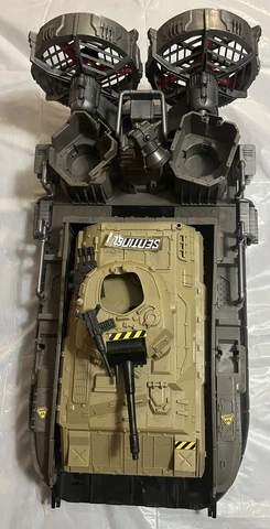 True Heroes Sentinel 1 Hovercraft & Tank Toys R Us Retired Military Vehicle Army Cover