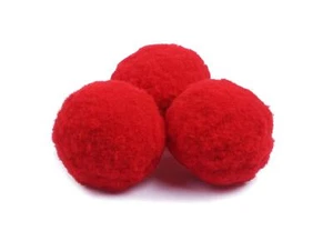 20pcs Jumbo Pom Poms Balls 2 Inch for Hobby Supplies and DIY Creative Crafts ... - Picture 1 of 2