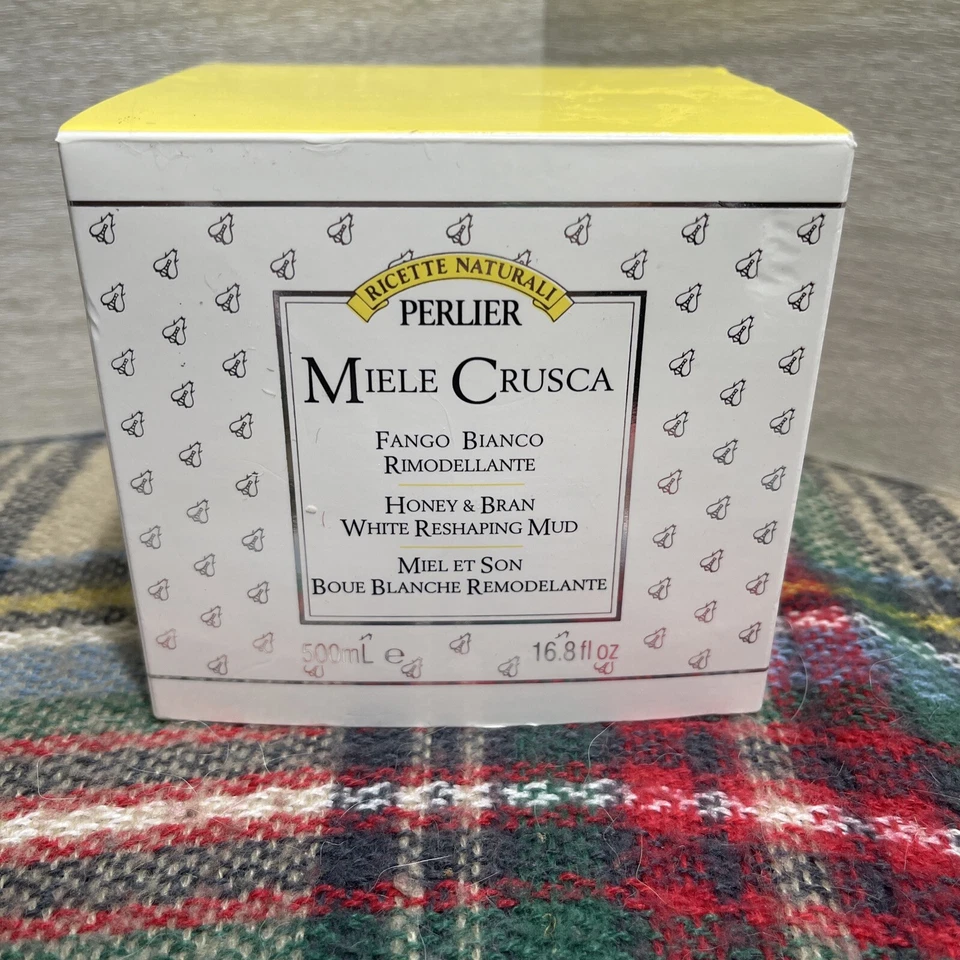 Perlier - Miele Crusca Honey & Bran White Reshaping Mud 16.8 fl oz  New in Box! - Image 1 of 4