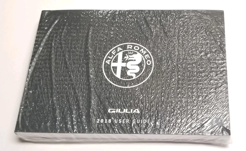 2018 ALFA ROMEO GIULIA OWNERS MANUAL AWD RWD 2.0 2.9 QUADRIFOGLIO VERDE TI BASE — 第 1/1 张图片