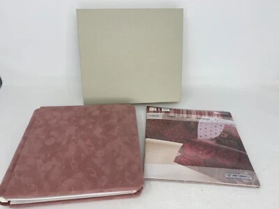 Álbum de recortes Creative Memories 7x7 Cherish Pink Velour Rose con kit de papel Foto 1 de 4