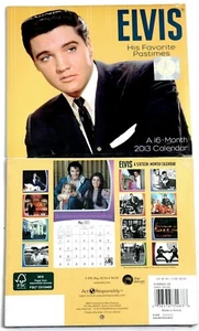 ELVIS *BRAND NEW* 16-MONTH, 2013 TABLETOP CALENDAR - Picture 1 of 1