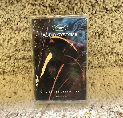 **Vintage Genuine Ford Audio Systems Demonstration Demo Cassette Tape - Sealed - Image 1 of 4