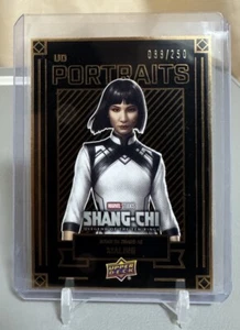 2024 UPPER DECK MARVEL STUDIOS 2 MENG'ER ZHANG as XIALING UD PORTRAITS RED /250 - Imagen 1 de 2