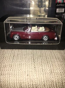 Minichamps 1/43 Scale 436 134731 - Rolls Royce Phantom DHC - Met Red - Picture 1 of 6