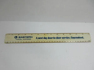 vintage Eastern Airlines Parcel Express next day promo plastic Econoline ruler - Picture 1 of 9
