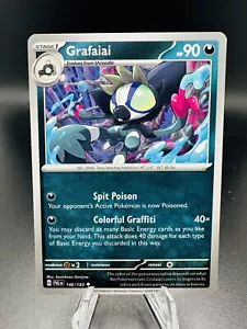 Pokemon TCG - Grafaiai 146/193 - Paldea Evolved 2023 - Picture 1 of 2