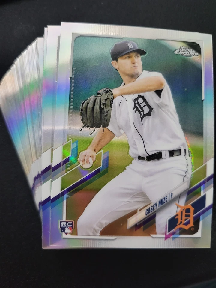 2021 Topps Chrome Refractor Parallel 1-220 You Pick Complete Your Set - Image 1 of 1