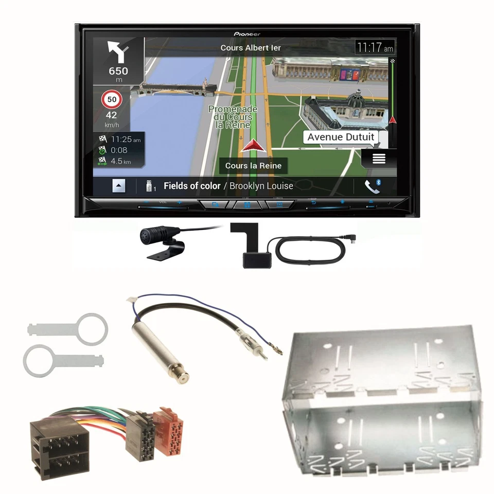 Pioneer AVIC-Z930DAB Navigation CD USB Einbauset für Polo 6N2 9N Bora Ibiza 6L - Bild 1 von 1