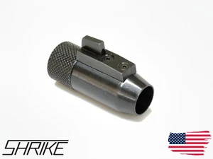 Front sight adapter with front sight for Crosman 2240 - steel - Picture 1 of 2