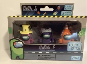 AMONG US EJECTED EDITION 3 PACK SET OF 3 FIGURES - Picture 1 of 2