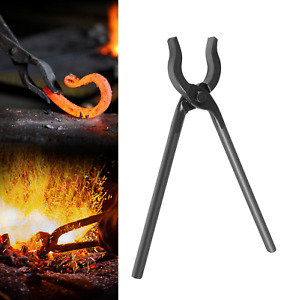 11" Mandrel Jaw Blacksmith Tongs - Forging Tongs for Knife Making