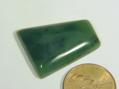 BUTW Siberian Jade  1667 gr rough cabochon slabbing gemstone 2932R  abef - Image 1 of 4